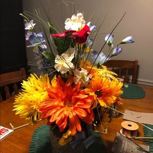 Summer flower arrangements